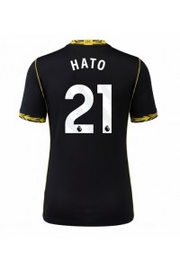 Chelsea Jorrel Hato #21 Fotballdrakt Borte Klær Dame 2026-27 Korte ermer